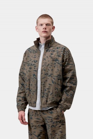 Carhartt Travon Jacket - Entenfederdruck, Zypresse / Schwarz Carhartt Travon Jacket - Entenfederdruck, Zypresse / Schwarz