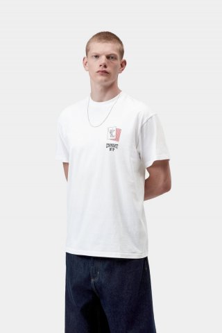 Carhartt S/S Playing Card T-Shirt - Weiß Carhartt S/S Playing Card T-Shirt - Weiß