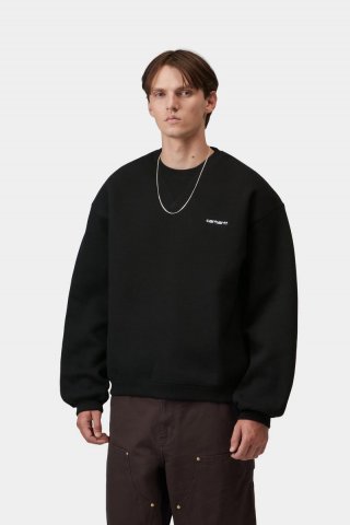 Carhartt Ebbert Sweatshirt - Schwarz / Weiß Carhartt Ebbert Sweatshirt - Schwarz / Weiß