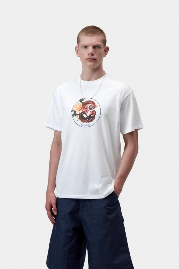 Carhartt S/S Octopus T-Shirt - Weiß Carhartt S/S Octopus T-Shirt - Weiß