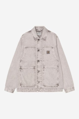 Carhartt OG Double Front Jacket - Schiefer, Kreidewäsche Carhartt OG Double Front Jacket - Schiefer, Kreidewäsche