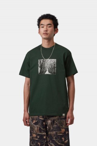 Carhartt S/S Avenue T-Shirt - Dunkler Skarabäus Carhartt S/S Avenue T-Shirt - Dunkler Skarabäus