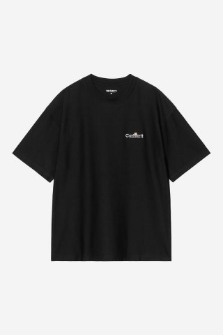 Carhartt S/S WIP Label T-Shirt - Schwarz Carhartt S/S WIP Label T-Shirt - Schwarz