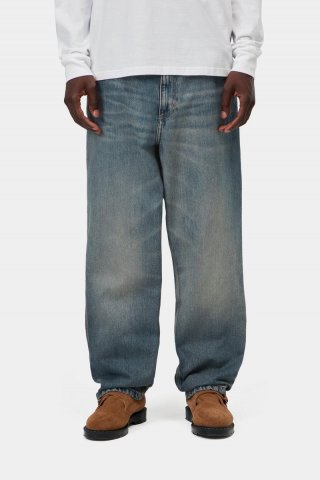 Carhartt Single Knee Pant - Blau, getragene Gebrauchtwäsche Carhartt Single Knee Pant - Blau, getragene Gebrauchtwäsche