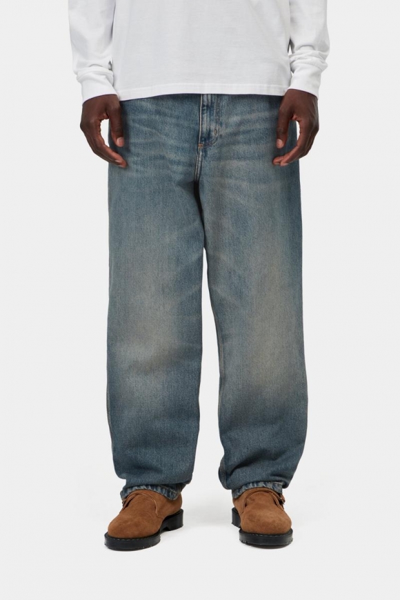 Carhartt Single Knee Pant - Blau, getragene Gebrauchtwäsche Carhartt Single Knee Pant - Blau, getragene Gebrauchtwäsche