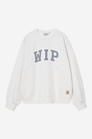 Carhartt WIP III Sweatshirt - Ash Heather, Heavy Stone Wash Carhartt WIP III Sweatshirt - Ash Heather, Heavy Stone Wash