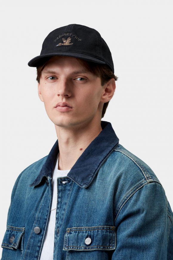 Carhartt Animated Ducks Cap - Schwarz / Schwarz Carhartt Animated Ducks Cap - Schwarz / Schwarz