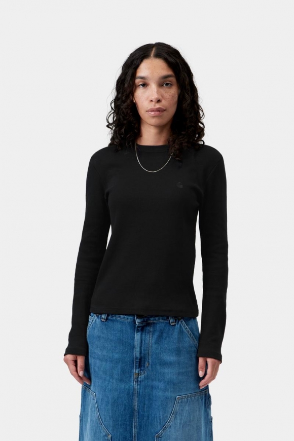 Carhartt L/S Philipa T-Shirt - Schwarz Carhartt L/S Philipa T-Shirt - Schwarz