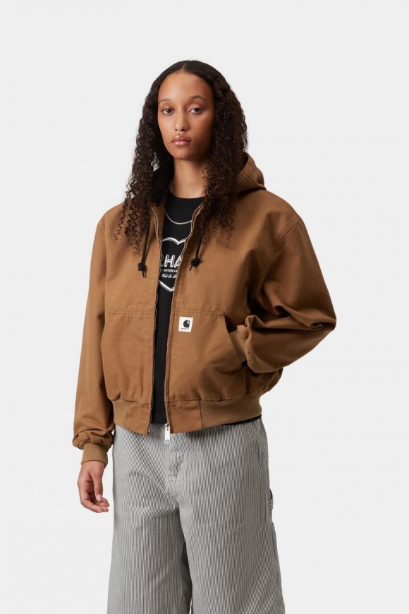 Carhartt OG Active Jacket - Hamilton Brown, gespült Carhartt OG Active Jacket - Hamilton Brown, gespült