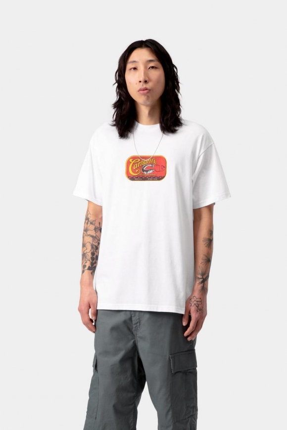 Carhartt S/S Sardinas T-Shirt - Weiß Carhartt S/S Sardinas T-Shirt - Weiß