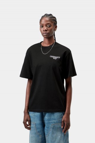 Carhartt S/S Hugging Cats T-Shirt - Schwarz Carhartt S/S Hugging Cats T-Shirt - Schwarz