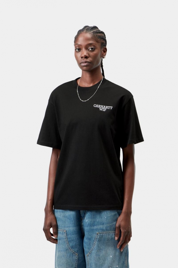 Carhartt S/S Hugging Cats T-Shirt - Schwarz Carhartt S/S Hugging Cats T-Shirt - Schwarz
