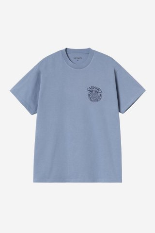 Carhartt S/S Spirals T-Shirt - Sanftes Blau Carhartt S/S Spirals T-Shirt - Sanftes Blau