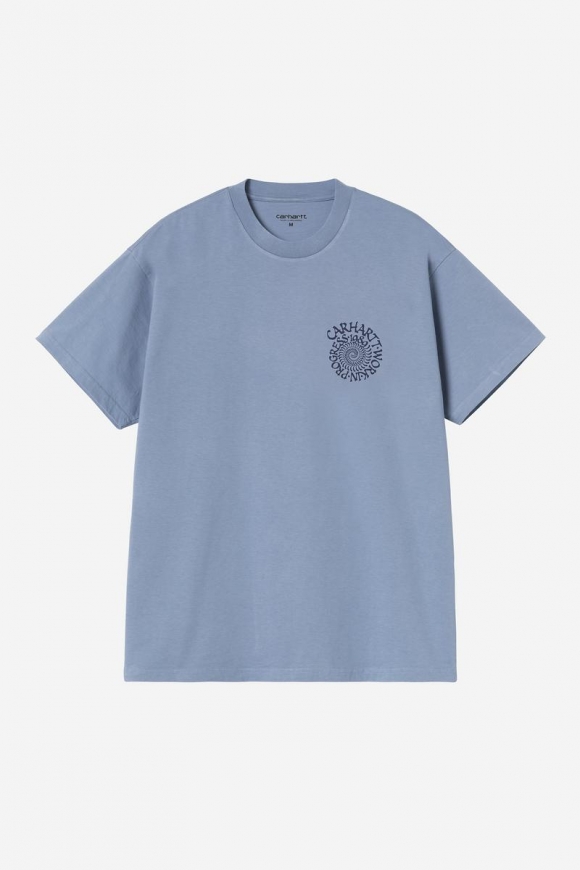 Carhartt S/S Spirals T-Shirt - Sanftes Blau Carhartt S/S Spirals T-Shirt - Sanftes Blau