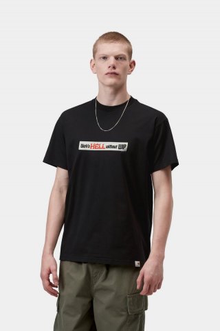 Carhartt S/S Bumper Stickers T-Shirt - Schwarz Carhartt S/S Bumper Stickers T-Shirt - Schwarz