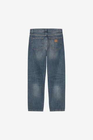 Carhartt Aaron Pant - Blau, dunkle Used-Waschung Carhartt Aaron Pant - Blau, dunkle Used-Waschung