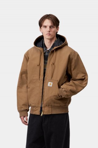 Carhartt OG Active Jacket - WIP H Braun, Steinleinwand Carhartt OG Active Jacket - WIP H Braun, Steinleinwand
