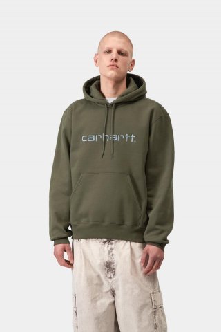 Carhartt Hooded Sweatshirt - Blatt / Turmalin Carhartt Hooded Sweatshirt - Blatt / Turmalin
