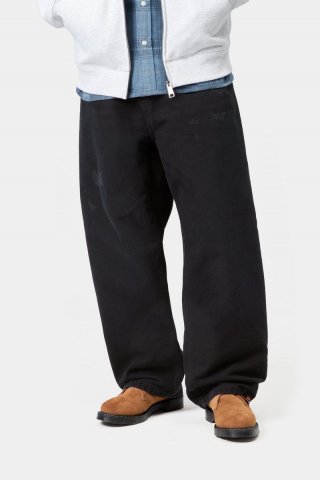 Carhartt Brandon Pant - Schwarz, Grind-Waschung Carhartt Brandon Pant - Schwarz, Grind-Waschung