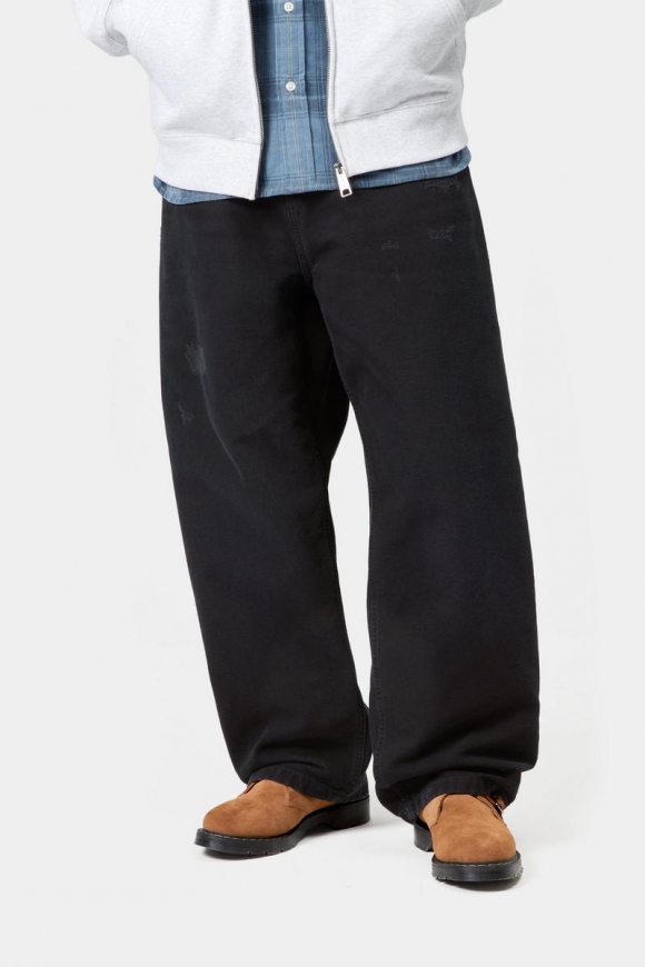 Carhartt Brandon Pant - Schwarz, Grind-Waschung