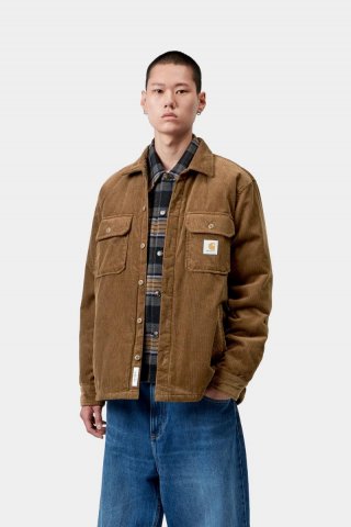 Carhartt Whitsome Shirt Jac - WIP H Braun Carhartt Whitsome Shirt Jac - WIP H Braun