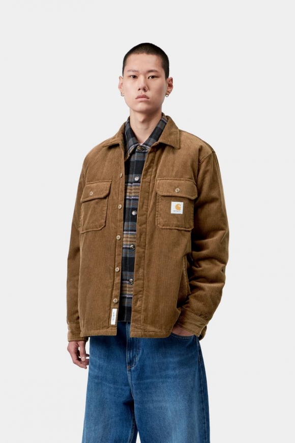 Carhartt Whitsome Shirt Jac - WIP H Braun Carhartt Whitsome Shirt Jac - WIP H Braun