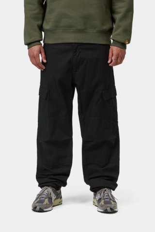 Carhartt Aviation Pant - Schwarz, gespült Carhartt Aviation Pant - Schwarz, gespült