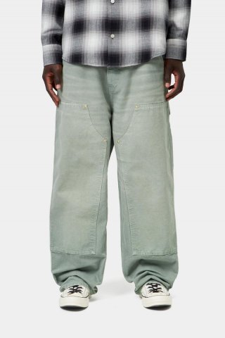 Carhartt OG Double Knee Pant - Shady Green, Destroy Wash Carhartt OG Double Knee Pant - Shady Green, Destroy Wash
