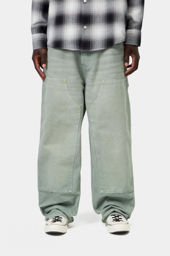Carhartt OG Double Knee Pant - Shady Green, Destroy Wash Carhartt OG Double Knee Pant - Shady Green, Destroy Wash