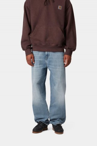 Carhartt Aaron Pant - Blau, Burst gewaschen Carhartt Aaron Pant - Blau, Burst gewaschen