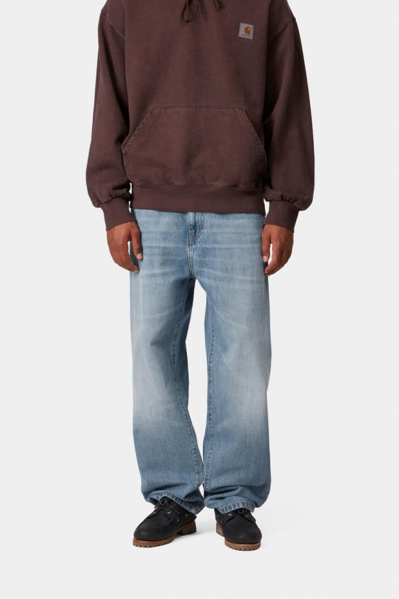 Carhartt Aaron Pant - Blau, Burst gewaschen Carhartt Aaron Pant - Blau, Burst gewaschen