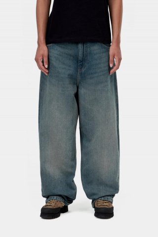 Carhartt Brandon Pant - Blau, getragene Gebrauchtwäsche Carhartt Brandon Pant - Blau, getragene Gebrauchtwäsche
