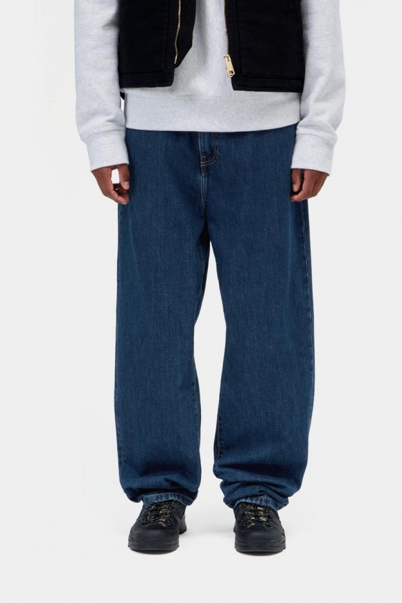 Carhartt Aaron Pant - Blau, Stonewashed Carhartt Aaron Pant - Blau, Stonewashed