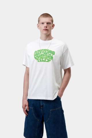Carhartt S/S Tipsy Type T-Shirt - Weiß Carhartt S/S Tipsy Type T-Shirt - Weiß