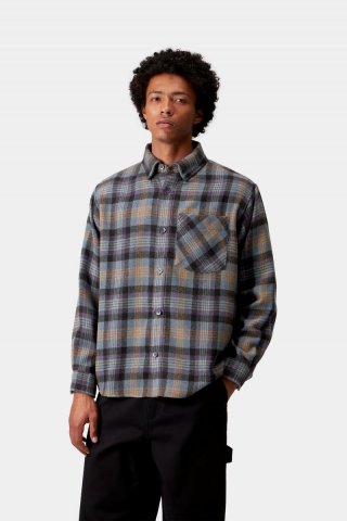 Carhartt L/S Dern Shirt - Dern Check, Lokers Carhartt L/S Dern Shirt - Dern Check, Lokers