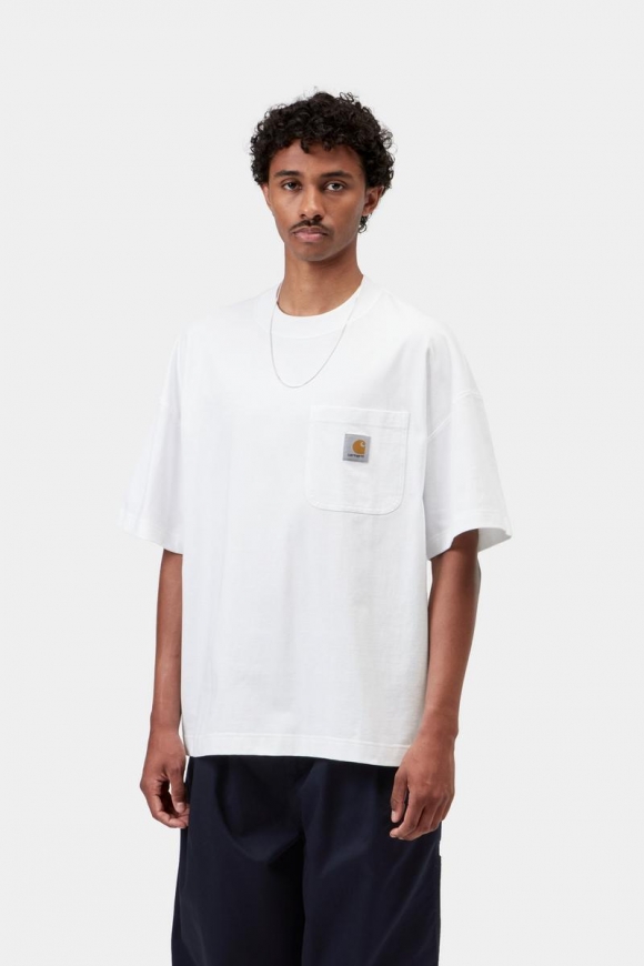 Carhartt S/S Work Pocket T-Shirt - Weiß