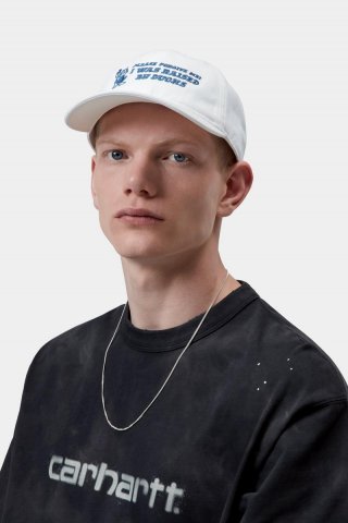 Carhartt Bumper Sticker Cap - Weiß Carhartt Bumper Sticker Cap - Weiß