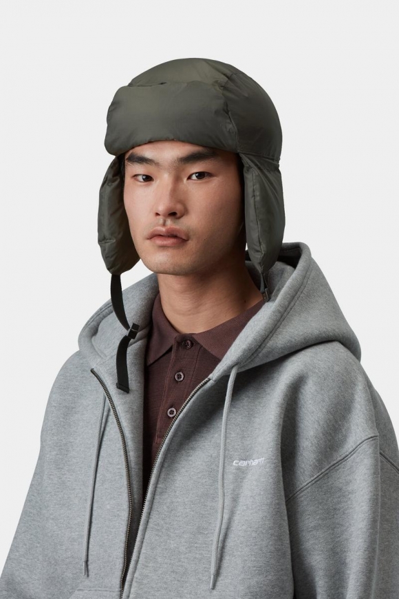 Carhartt Ardon Ear Guard Cap - Schungit / Schwarz Carhartt Ardon Ear Guard Cap - Schungit / Schwarz