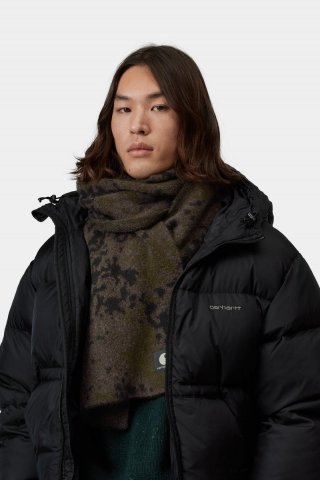 Carhartt Camo Disperse Scarf - Camo-Disperse-Jacquard, Schwarz Carhartt Camo Disperse Scarf - Camo-Disperse-Jacquard, Schwarz