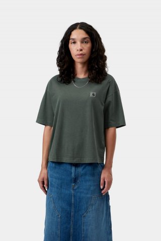 Carhartt S/S Nelson T-Shirt - Dunkler Skarabäus, stückgefärbt