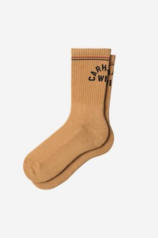 Carhartt Arch Script Socks - WIP Dusty H / Schwarz Carhartt Arch Script Socks - WIP Dusty H / Schwarz