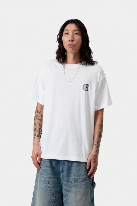Carhartt S/S Mind Your Head T-Shirt - Weiß Carhartt S/S Mind Your Head T-Shirt - Weiß