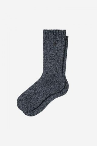 Carhartt Tony Socks - Schwarz / Schattiges Blau Carhartt Tony Socks - Schwarz / Schattiges Blau