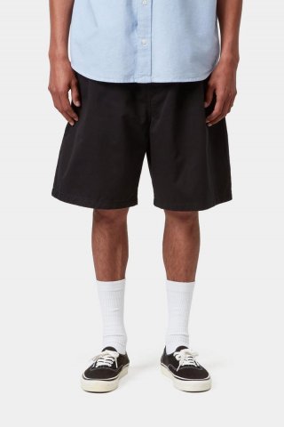 Carhartt Marv Short - Schwarz, Stonewashed Carhartt Marv Short - Schwarz, Stonewashed
