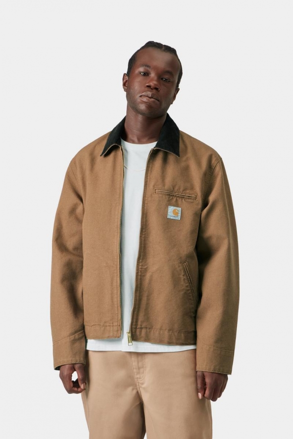 Carhartt Detroit Jacket (Summer) - Hamilton Brown / Tabak, gespült Carhartt Detroit Jacket (Summer) - Hamilton Brown / Tabak, gespült