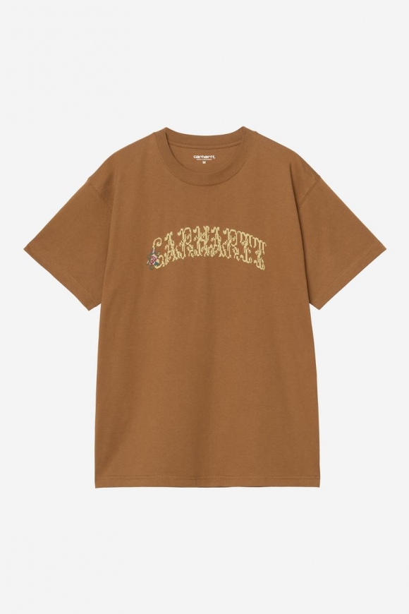 Carhartt S/S Monogram T-Shirt - Hamilton Brown Carhartt S/S Monogram T-Shirt - Hamilton Brown