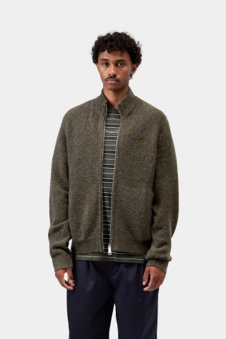 Carhartt Curtis Sweater Jacket - Verworrener Schungit Carhartt Curtis Sweater Jacket - Verworrener Schungit