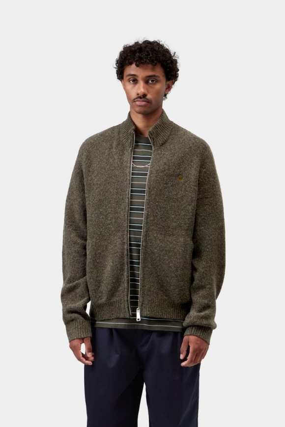 Carhartt Curtis Sweater Jacket - Verworrener Schungit Carhartt Curtis Sweater Jacket - Verworrener Schungit