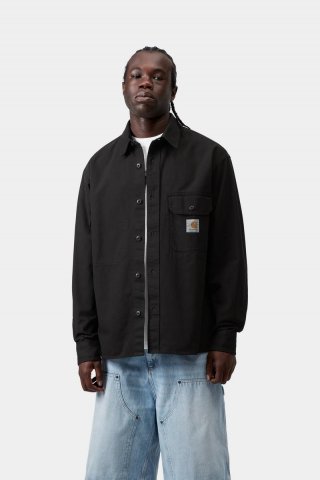 Carhartt Reno Shirt Jac - Schwarz Carhartt Reno Shirt Jac - Schwarz