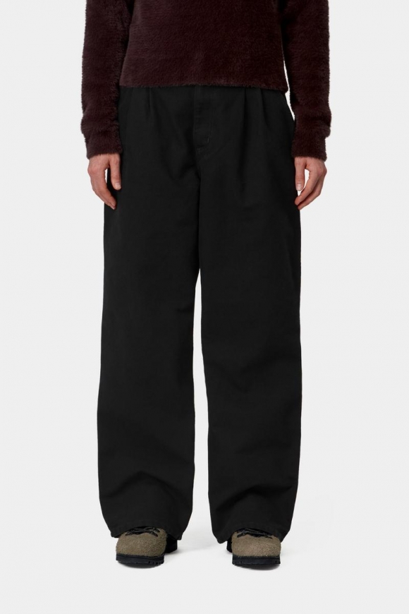 Carhartt Billie Single Knee Pant - Schwarz, Stonewashed Carhartt Billie Single Knee Pant - Schwarz, Stonewashed